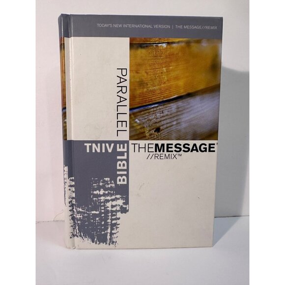TNIV Parallel Bible The Message/Remix Hardcover By Zondervan - Picture 1 of 9